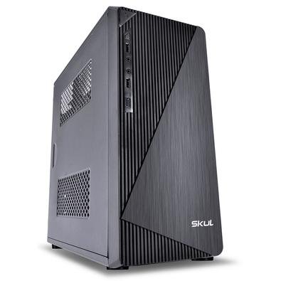 Computador Home Skul H200 Intel Pentium Dual Core G5400, 4GB DDR4, SSD 240GB, Fonte 250W, Linux - 107242