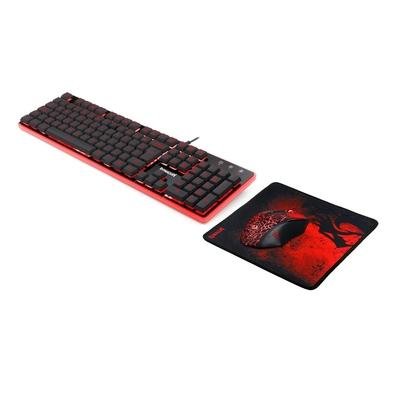 Kit Teclado Gamer Tedge RGB+ Mouse Gamer Tedge RGB + Game Pass Pc de 3 Meses