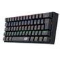 Teclado Mecânico Gamer Redragon Lakshmi K606R 60%, LED Rainbow, Switch Redragon MK II, ABNT2, Preto - K606R (PT-BLUE)