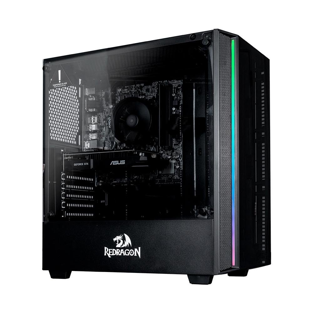 anoo PC Gamer Redragon Berial AMD Ryzen 5 2400, RAM 8GB, SSD 256GB