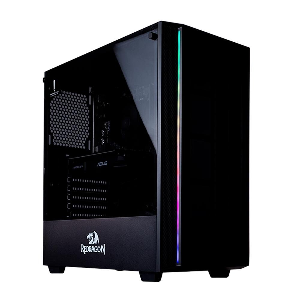 anoo PC Gamer Redragon Berial AMD Ryzen 5 2400, RAM 8GB, SSD 256GB