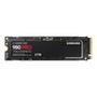 SSD Samsung 980 PRO Series NVMe, 2TB, M.2 2280, PCIe 4.0x4, Leitura: 7000MB/s e 5000MB/s, Preto - MZ-V8P2T0B