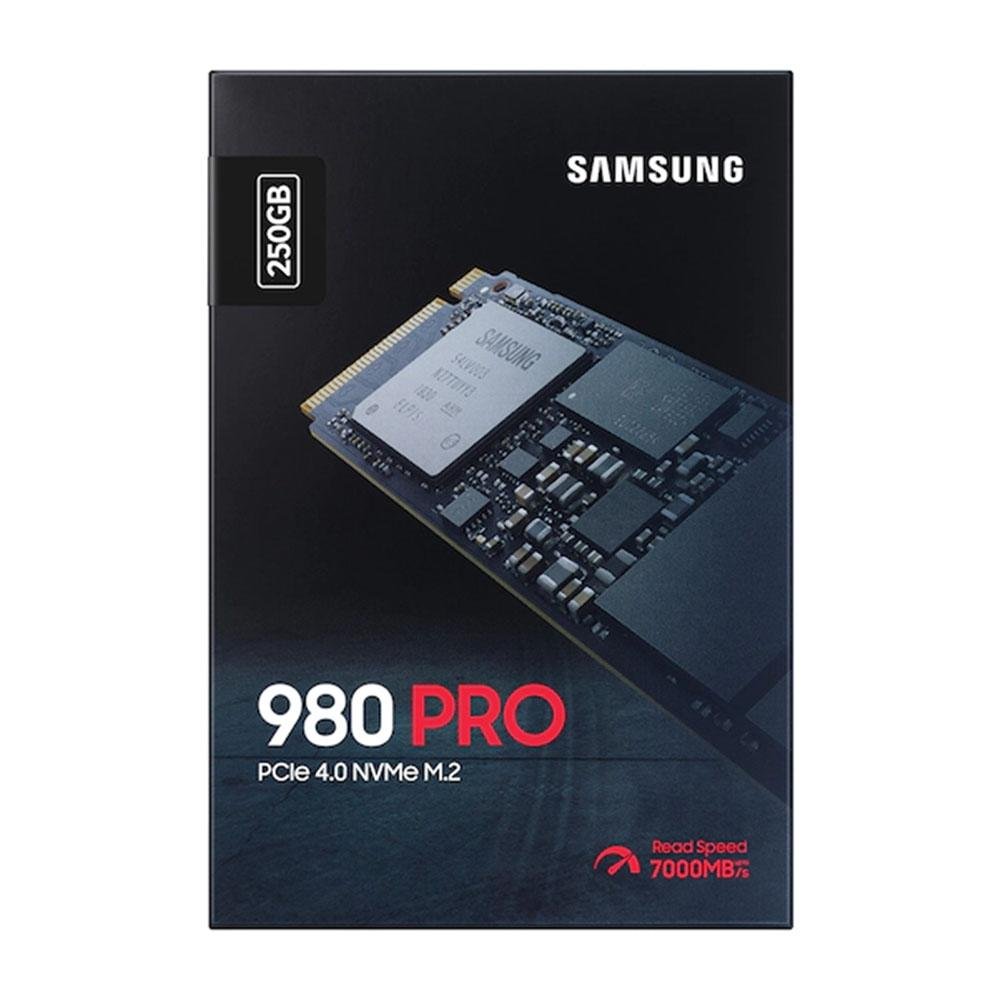 SSD Samsung 980 PRO Series NVMe 250GB, M.2 2280, PCIe 4.0x4