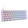 Teclado Mecânico Gamer Husky Blizzard, 60%, RGB, Switch Gateron Brown, ABNT2, Branco - HTG001BRMA