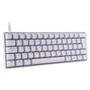 Teclado Mecânico Gamer Husky Blizzard, 60%, RGB, Switch Gateron Brown, ABNT2, Branco - HTG001BRMA