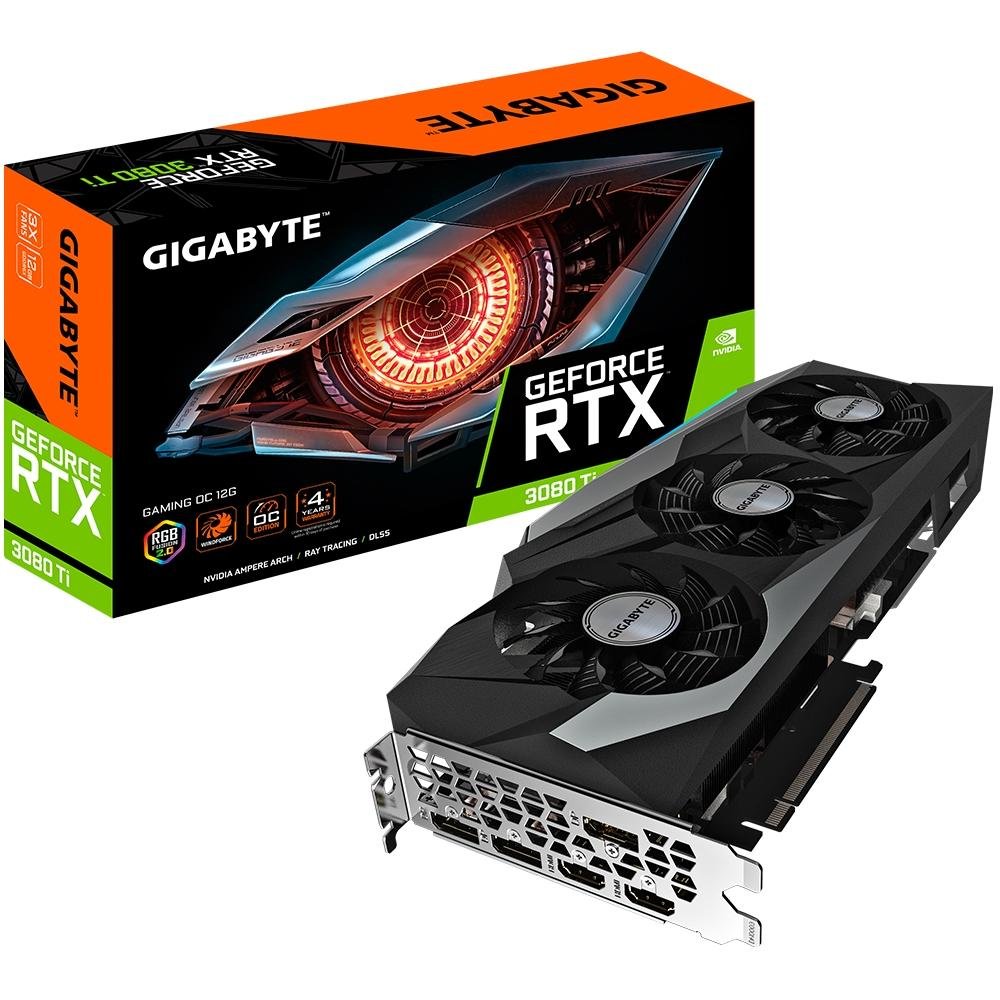 ［グラフィックボード] GeForce RTX 3080 Placa de vídeo Gigabye GeForce RTX 3080 | KaBuM!