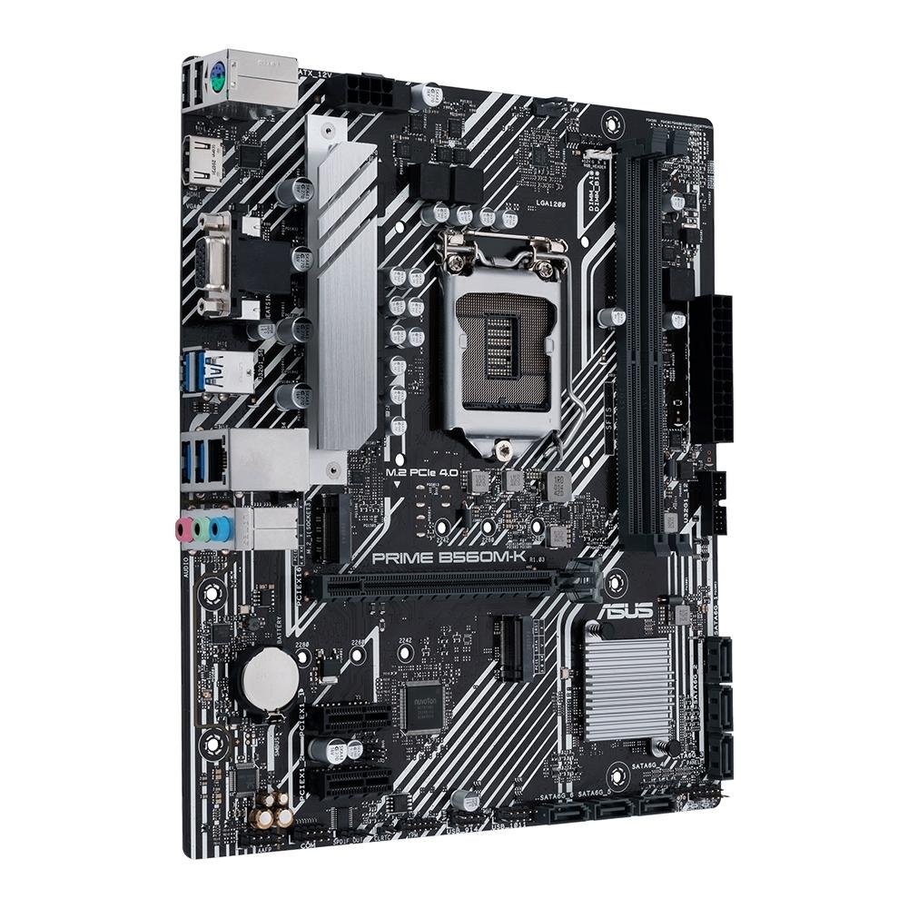Placa Mãe Asus Prime B560M-K, Intel B560 LGA1200, mATX, DDR4 | KaBuM!