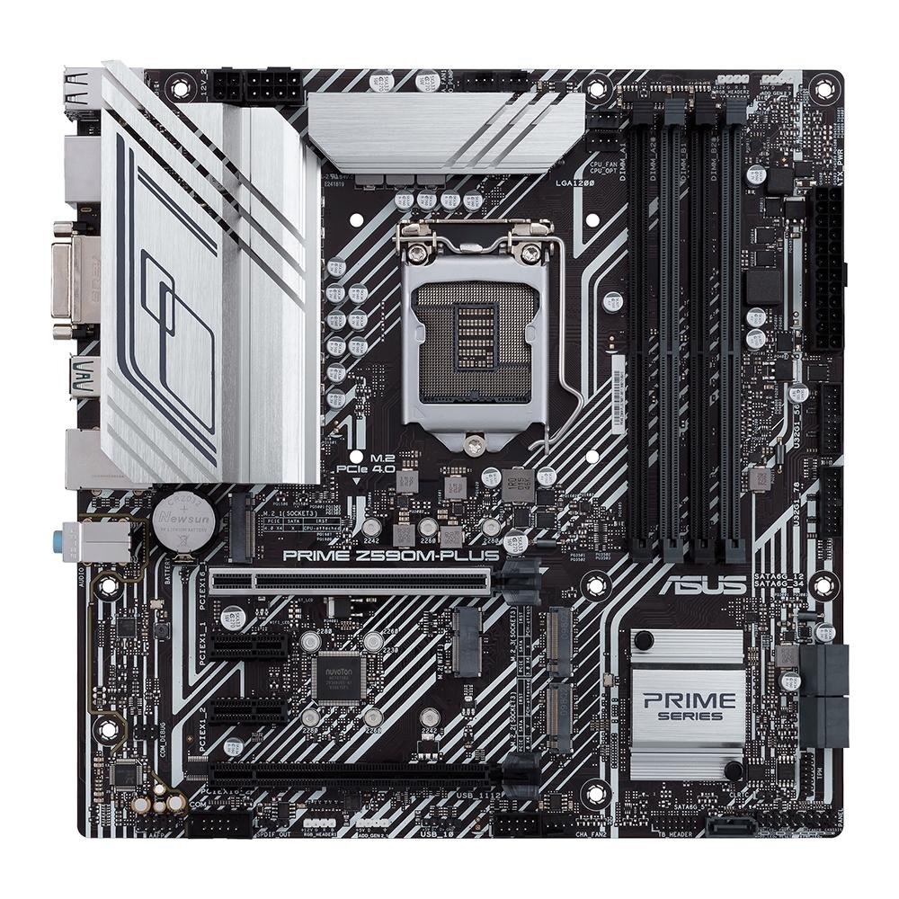 Placa-Mãe ASUS PRIME Z590M-PLUS | KaBuM!