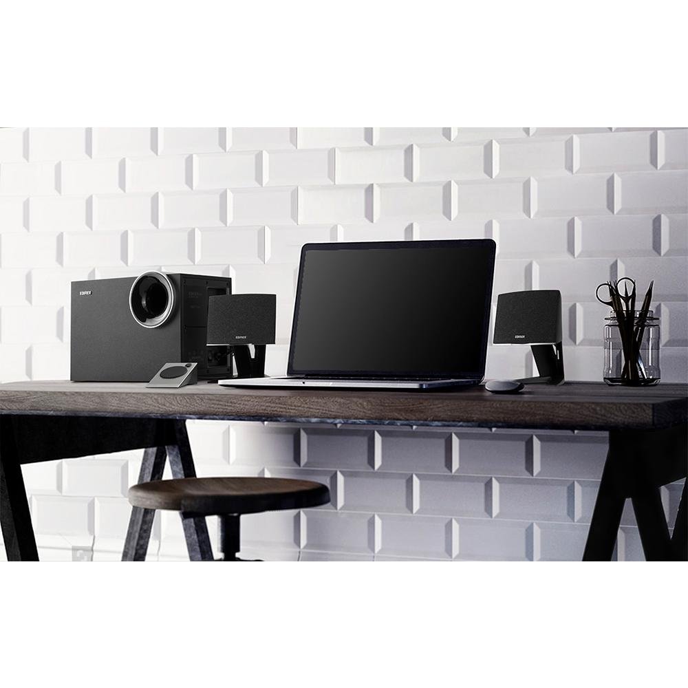Caixa de Som Edifier com Subwoofer 34W RMS, Bluetooth 5.0, Bivolt, Preto - M203BT Caixa de Som Edifier com Subwoofer 34W RMS, Bluetooth 5.0, Bivolt, Preto - M203BT