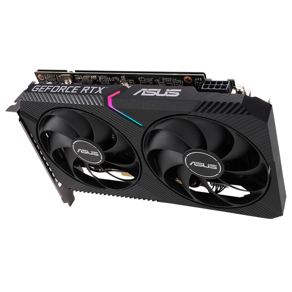 Placa de Vídeo RTX 3060 Asus Dual O12G V2 NVIDIA GeForce, 12GB GDDR6, LHR, DLSS, Ray Tracing - DUAL-RTX3060-O12G-V2 Placa de Vídeo RTX 3060 Asus Dual O12G V2 NVIDIA GeForce, 12GB GDDR6, LHR, DLSS, Ray Tracing - DUAL-RTX3060-O12G-V2