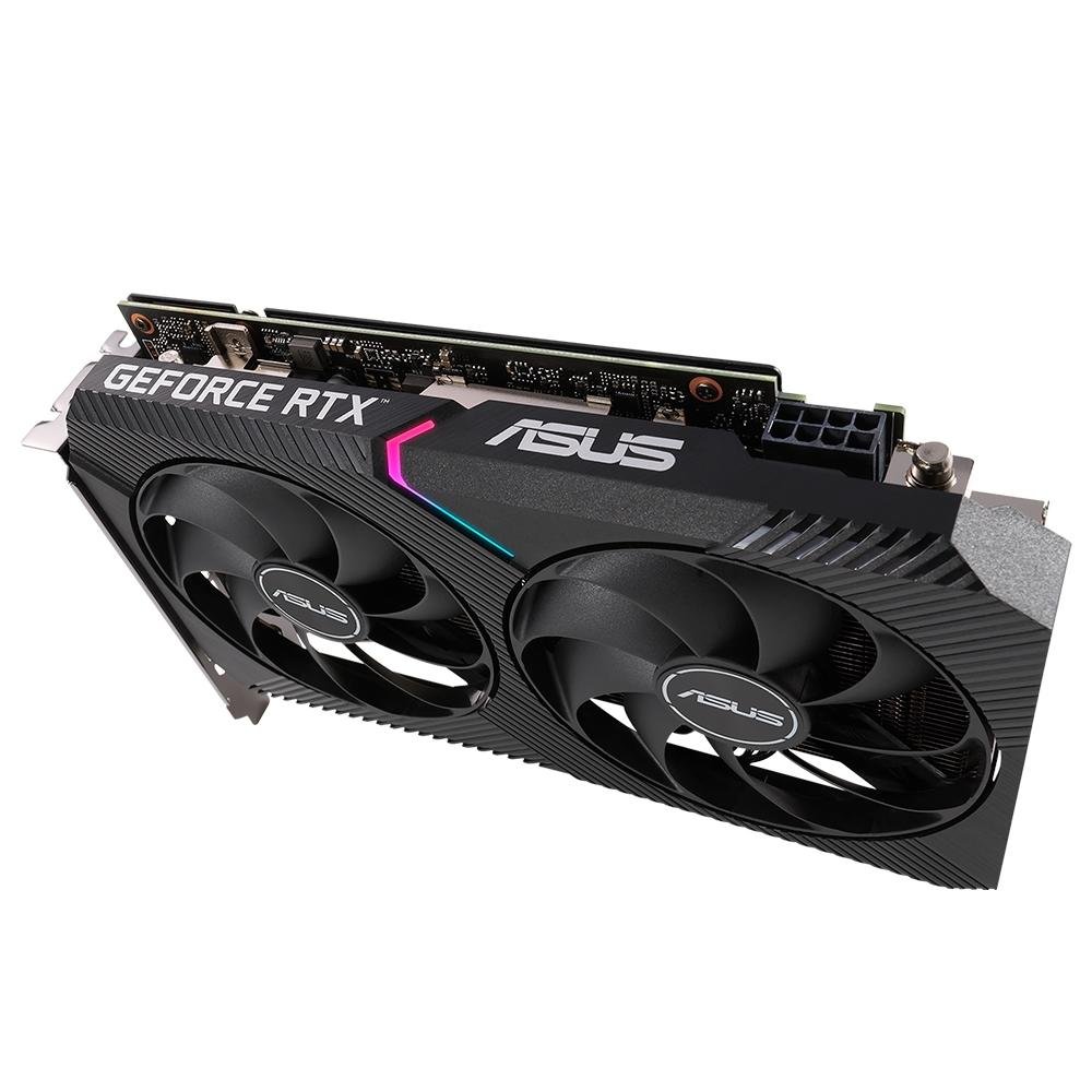 Placa de Vídeo RTX 3060 Asus Dual O12G V2 NVIDIA GeForce, 12GB GDDR6, LHR, DLSS, Ray Tracing - DUAL-RTX3060-O12G-V2 Placa de Vídeo RTX 3060 Asus Dual O12G V2 NVIDIA GeForce, 12GB GDDR6, LHR, DLSS, Ray Tracing - DUAL-RTX3060-O12G-V2
