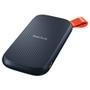 SSD Externo Portátil Sandisk, 480GB, USB, Leitura: 520MB/s, Preto e Laranja - SDSSDE30-480G-G25