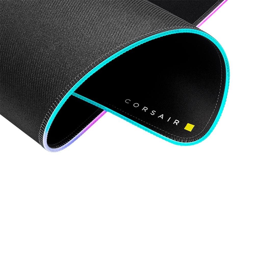 Imagem 8 de 10 do produto Mousepad Gamer Corsair MM700, RGB, Extra Grande (930x400mm), Preto - CH-9417070-WW