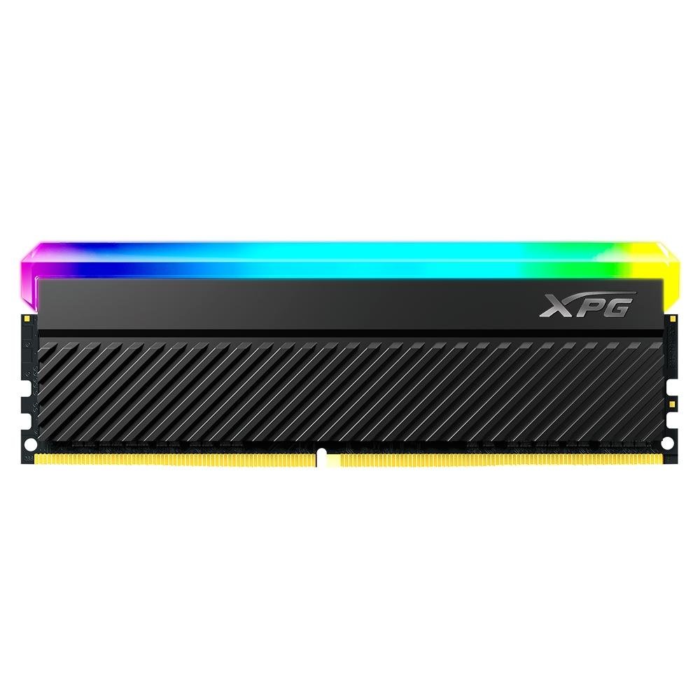 Memória XPG Spectrix D45G, RGB, 16GB, 3600MHz, DDR4, CL18, Preta