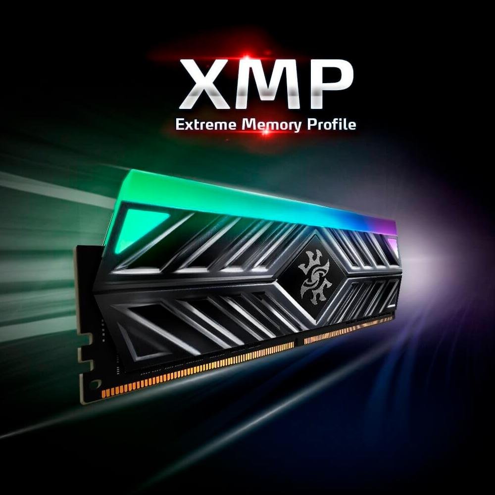 Imagem 5 de 6 do produto Memória RAM XPG Spectrix D41 TUF RGB, 8GB, 3200MHz, DDR4, CL16, Preto - AX4U32008G16A-SB41