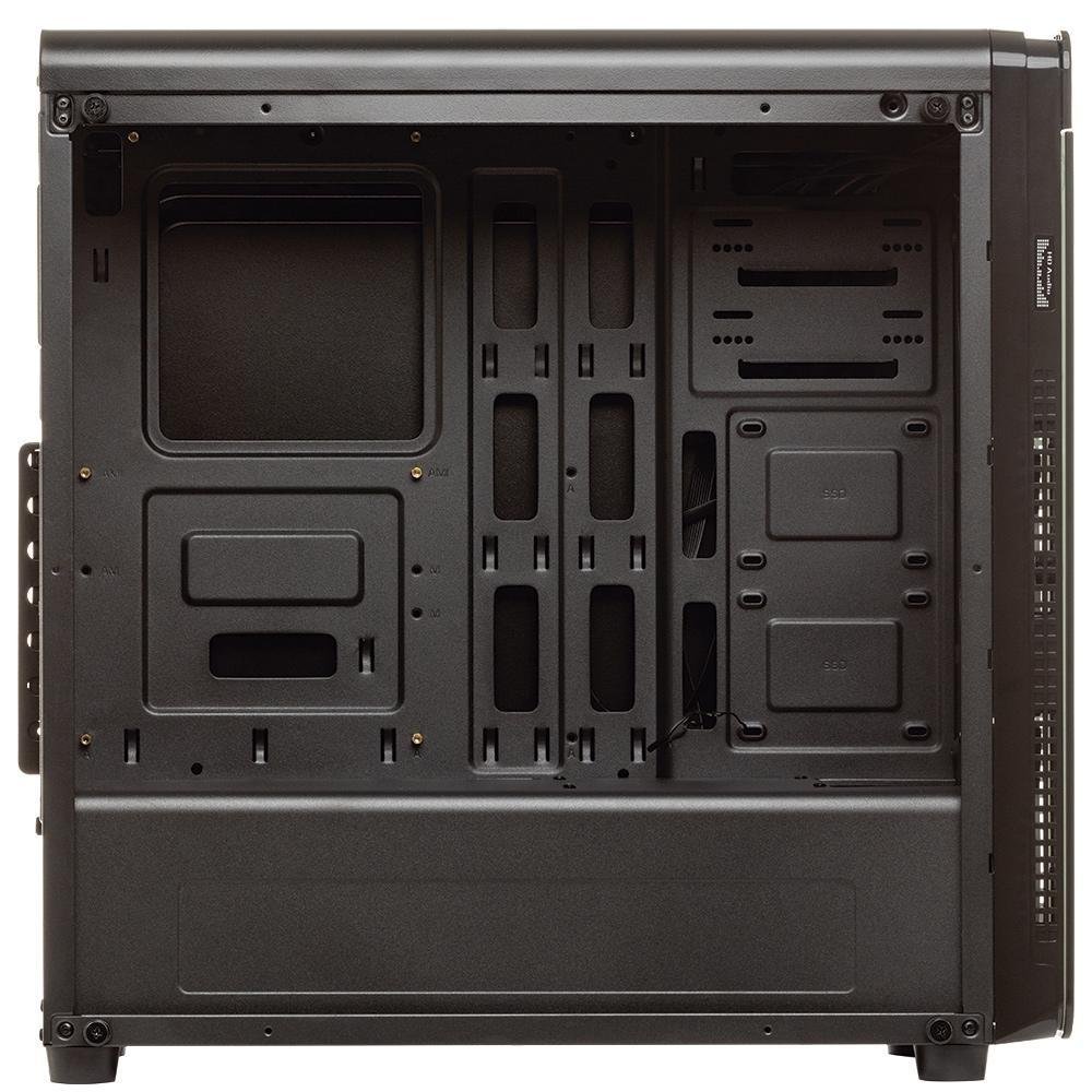 Imagem 5 de 6 do produto PC Gamer Concórdia Intel Core i3-9100F, RX 550, 8GB DDR4, HD 1TB, SSD 240GB, Fonte 500W, Linux - 30222