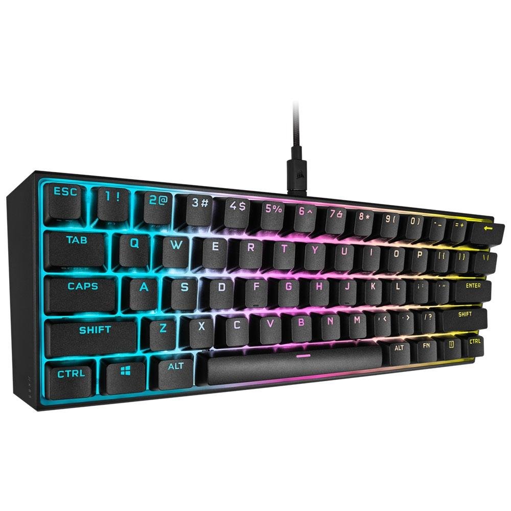 Teclado Mecânico Gamer ( Balão.info), RGB, USB, Switch ( Balão.info) Speed, Compacto, US, Preto - CH-( Balão.info)-NA - foto 4