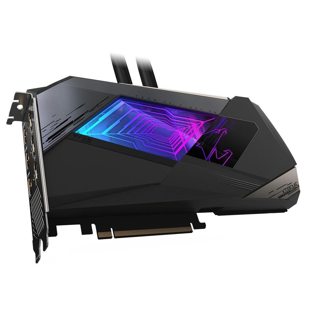 Placa de Vídeo RTX 3090 Xtreme Waterforce Gigabyte Aorus NVIDIA