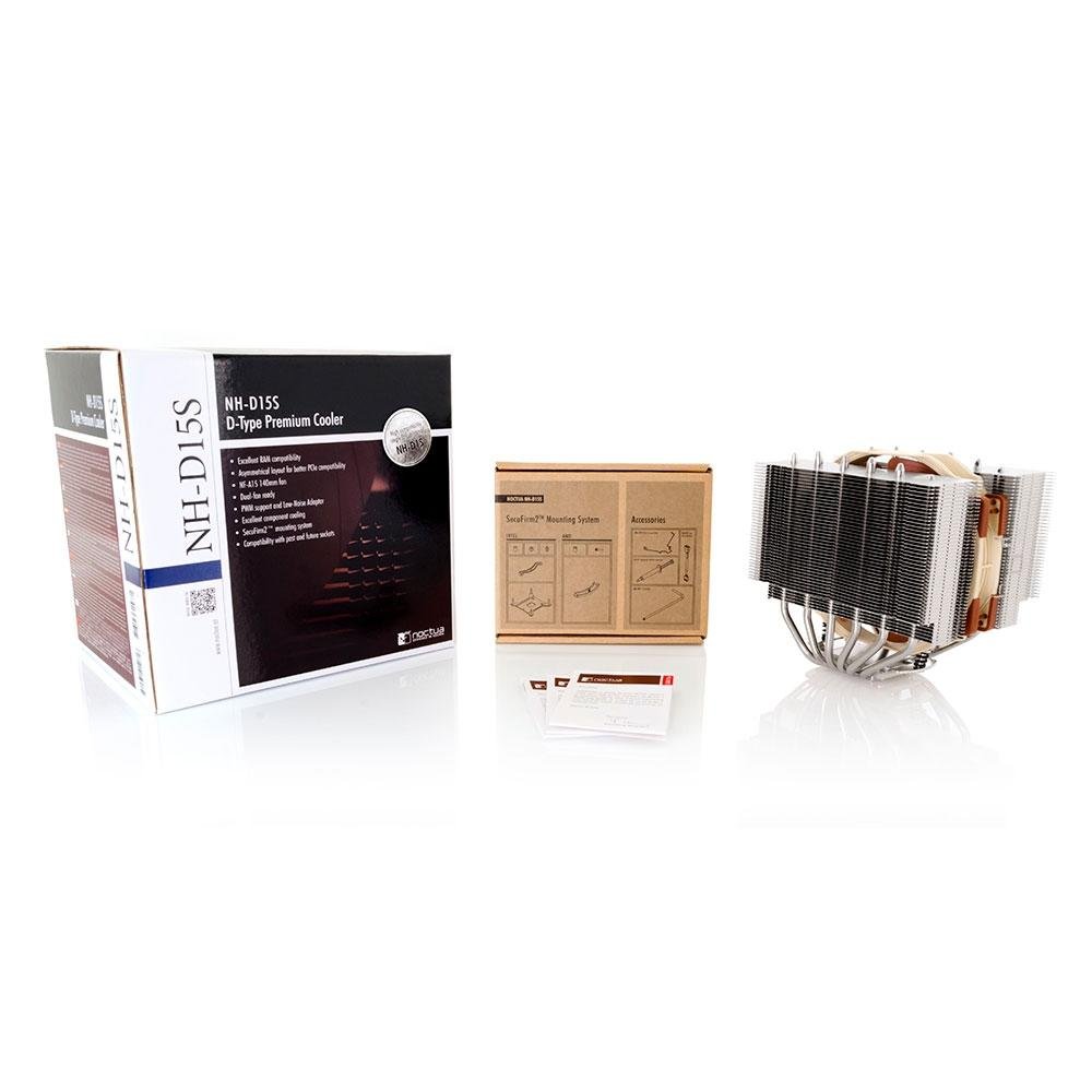 Air Cooler Noctua, AMD/Intel, 140mm, Prata - NH-D15S - view 4
