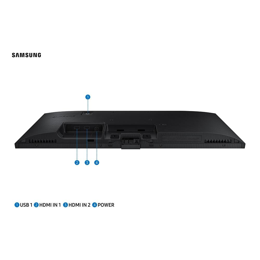 Imagem 9 de 14 do produto Monitor Smart Samsung 24 Full HD, HDMI e VESA, IPS, SmartHub, HDR, Bluetooth, Plataforma Tizen, AirPlay 2, Preto - LS24AM506NLMZD