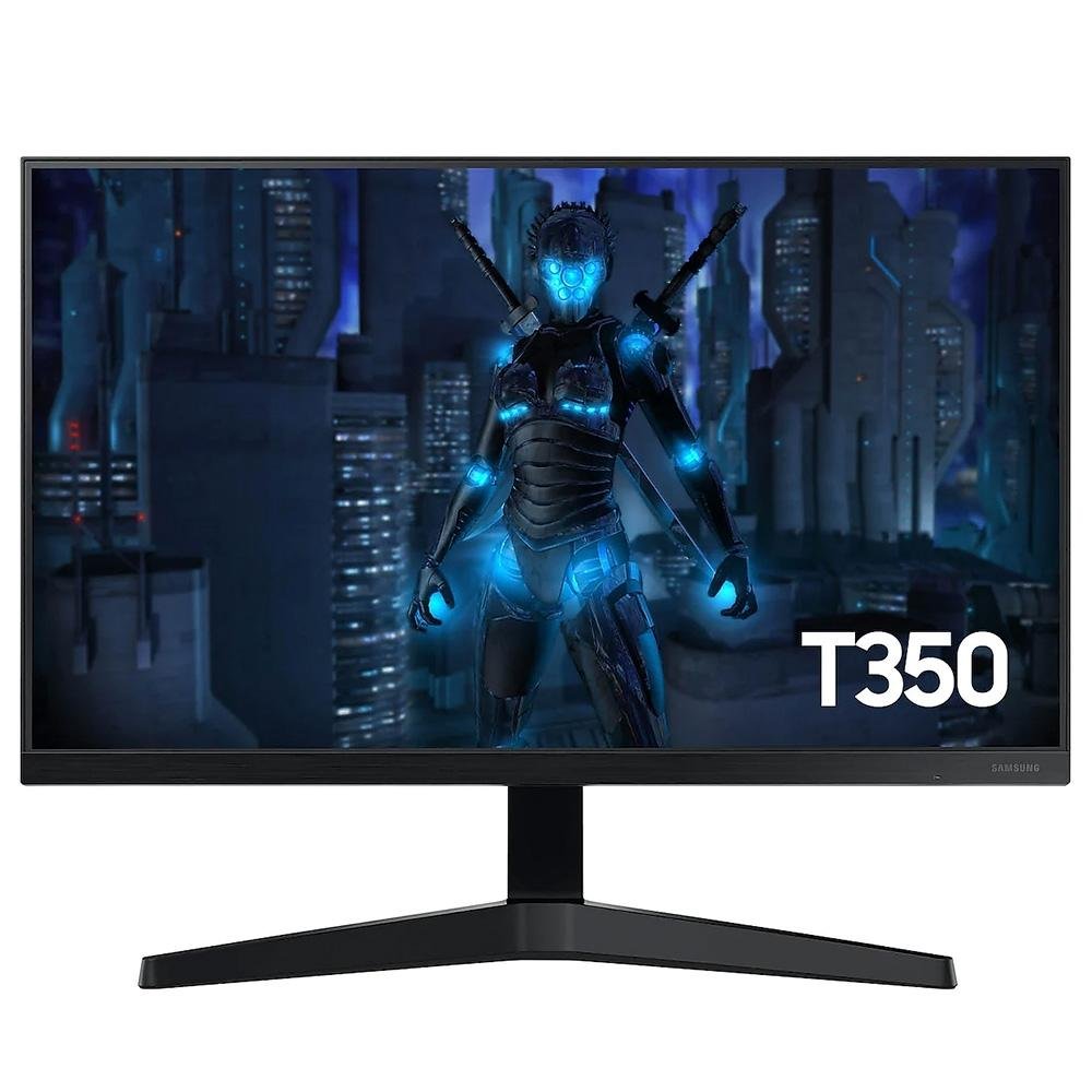 Monitor Office Samsung 24", FHD, 75Hz, 5ms, IPS, FreeSync, Ajuste de Inclinação - LF24T350FHLMZD Monitor Office Samsung 24", FHD, 75Hz, 5ms, IPS, FreeSync, Ajuste de Inclinação - LF24T350FHLMZD