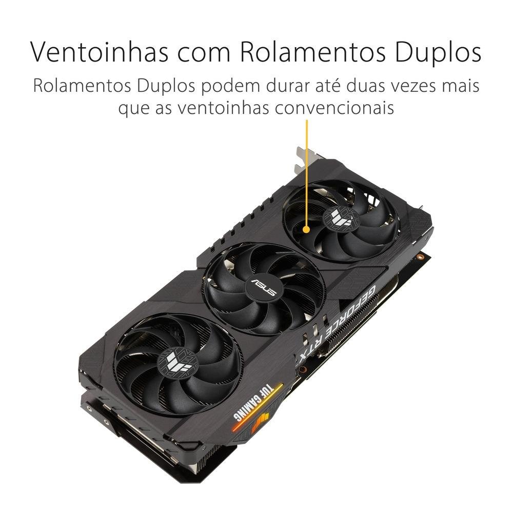 Placa de Vídeo ASUS TUF RTX 3070 V2 OC | KaBuM!