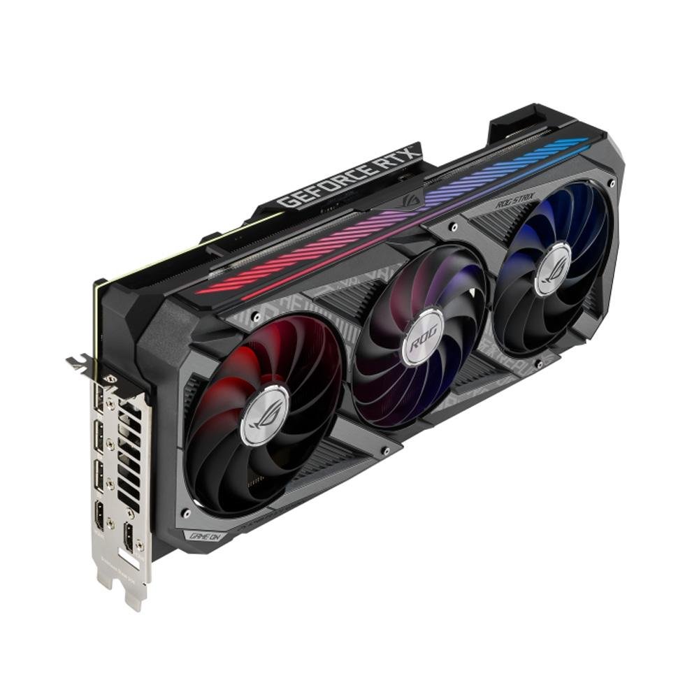 Placa de Vídeo RTX 3080 V2 OC Edition Asus ROG Strix GeForce, LHR
