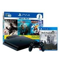 console-playstation-4-mega-pack-v18-1tb-ghost-of-tsushima-god-of-war ...