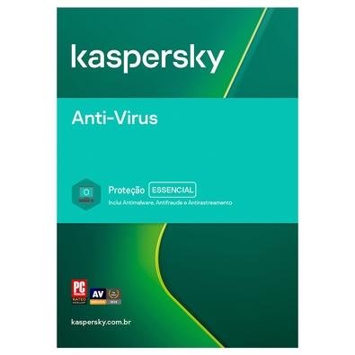 Kaspersky Antivirus 1 Usuário 1 Ano