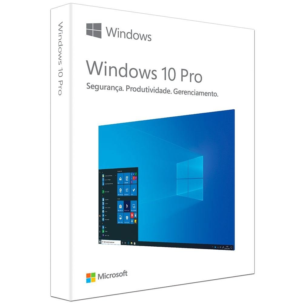 Microsoft Windows 10 Pro 64 Bits Português COEM | KaBuM!