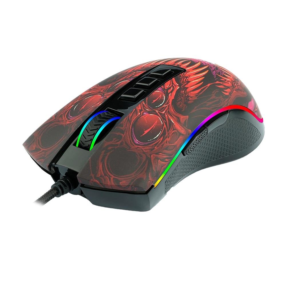 Mouse Gamer ( Balão.info) Infernal Dragon Ryu, RGB, 16000DPI, 8 Botões, Preto ( Balão.info - foto 3