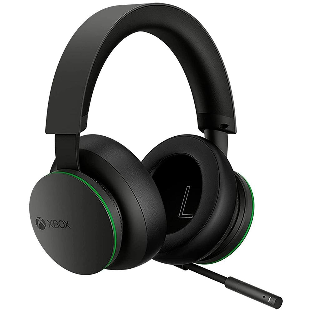 Headset Gamer Sem Fio Microsoft Xbox Series X/S, Bluetooth, Dolby Atmos e DTS Headphone X, Preto - TLL-00008