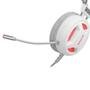 Headset Gamer Redragon Minos Lunar White, USB, Driver 50mm, Plug And Play, Branco - H210W