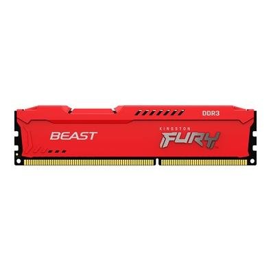 Memória Kingston Fury Beast A memória FURY Plug N Play funcionará nos sistemas DDR3 até a velocidade permitida pela BIOS do sistema do fabricante. PnP