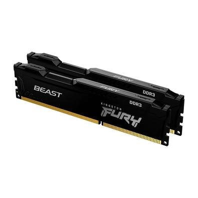 Memória Kingston Fury Beast A memória FURY Plug N Play funcionará nos sistemas DDR3 até a velocidade permitida pela BIOS do sistema do fabricante. PnP