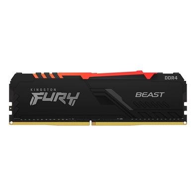 Memória Kingston Fury Beast, RGB, 16GB, 2666MHz, DDR4, CL16, Preto -  KF426C16BBA/16 | KaBuM!