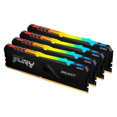 Memória Kingston Fury Beast, RGB, 32GB | KaBuM!