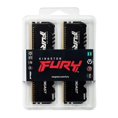 Memória DDR4 Kingston Fury SuperFrame, 8GB, 3200Mhz, Black