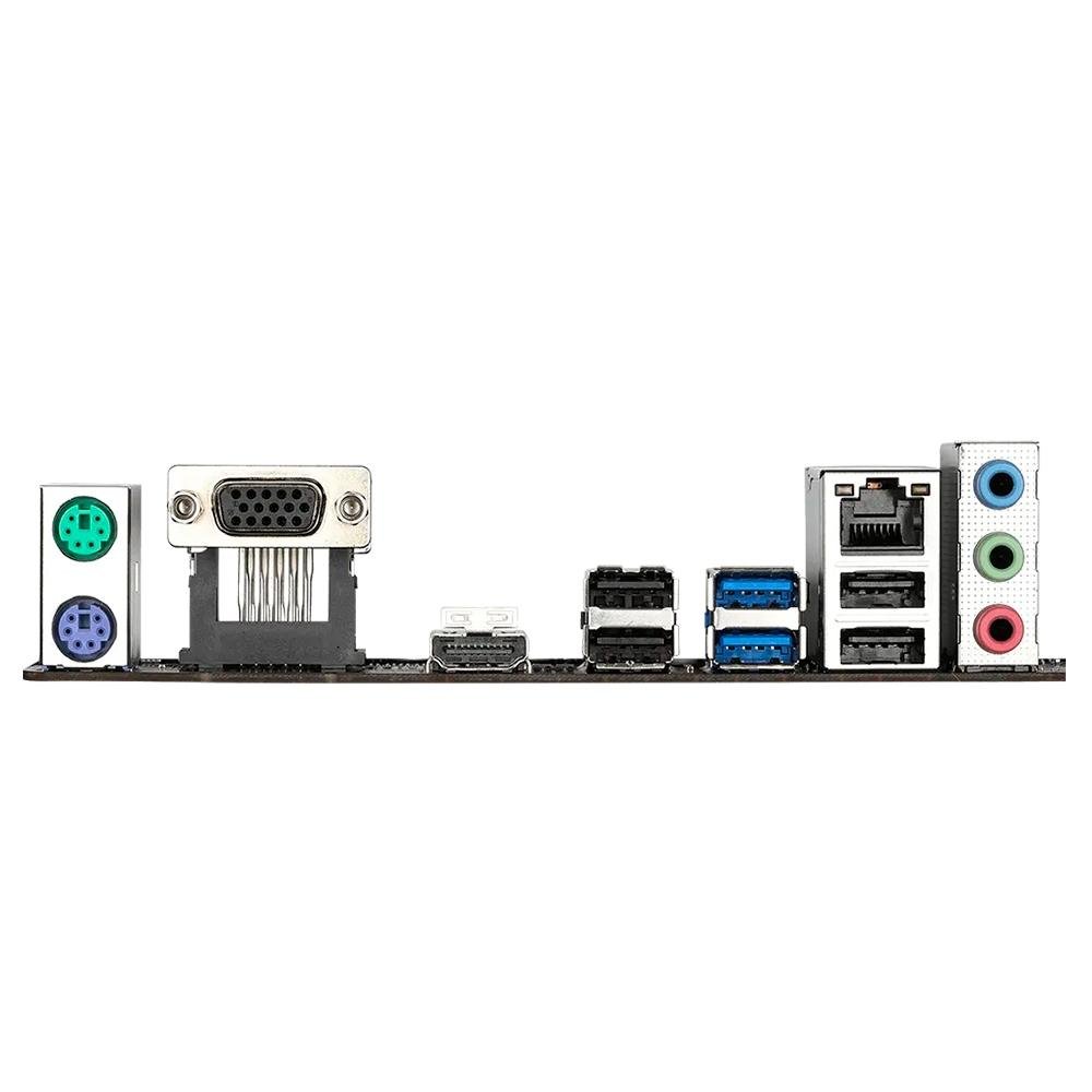 Imagem 4 de 4 do produto Placa-Mãe Gigabyte H410M H V3, Rev. 1.0, Intel LGA 1200, mATX, DDR4, Preto - H410M H V3
