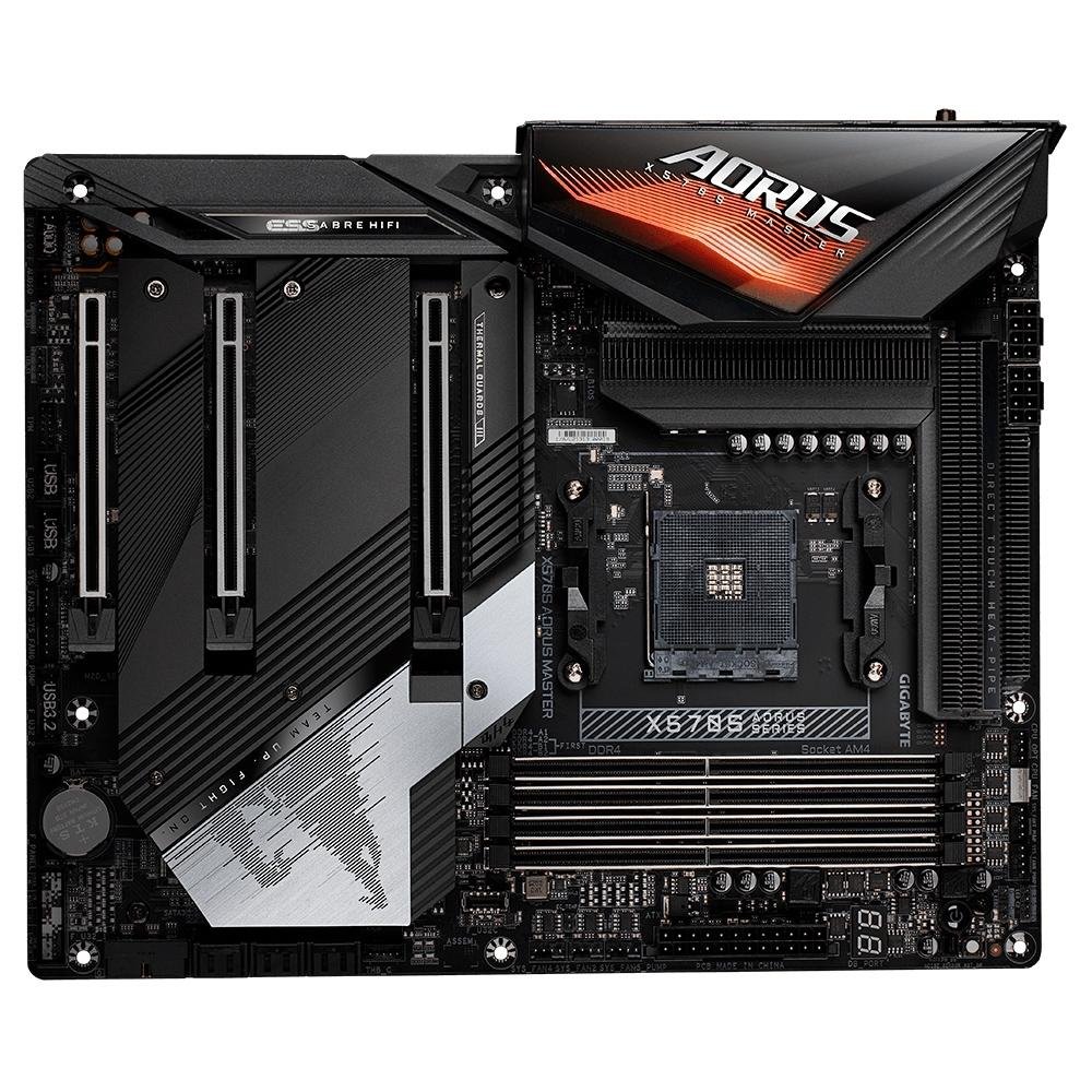 Placa-Mãe Gigabyte Aorus Master X570S (Rev. 1.0), AMD Socket AM4