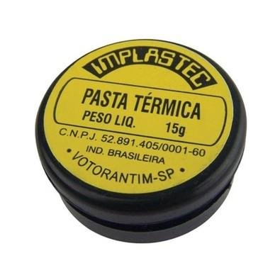 A Pasta Térmica Implastec, foi desenvolvida para permitir um perfeito acoplamento e eliminar o ar entre montagens.