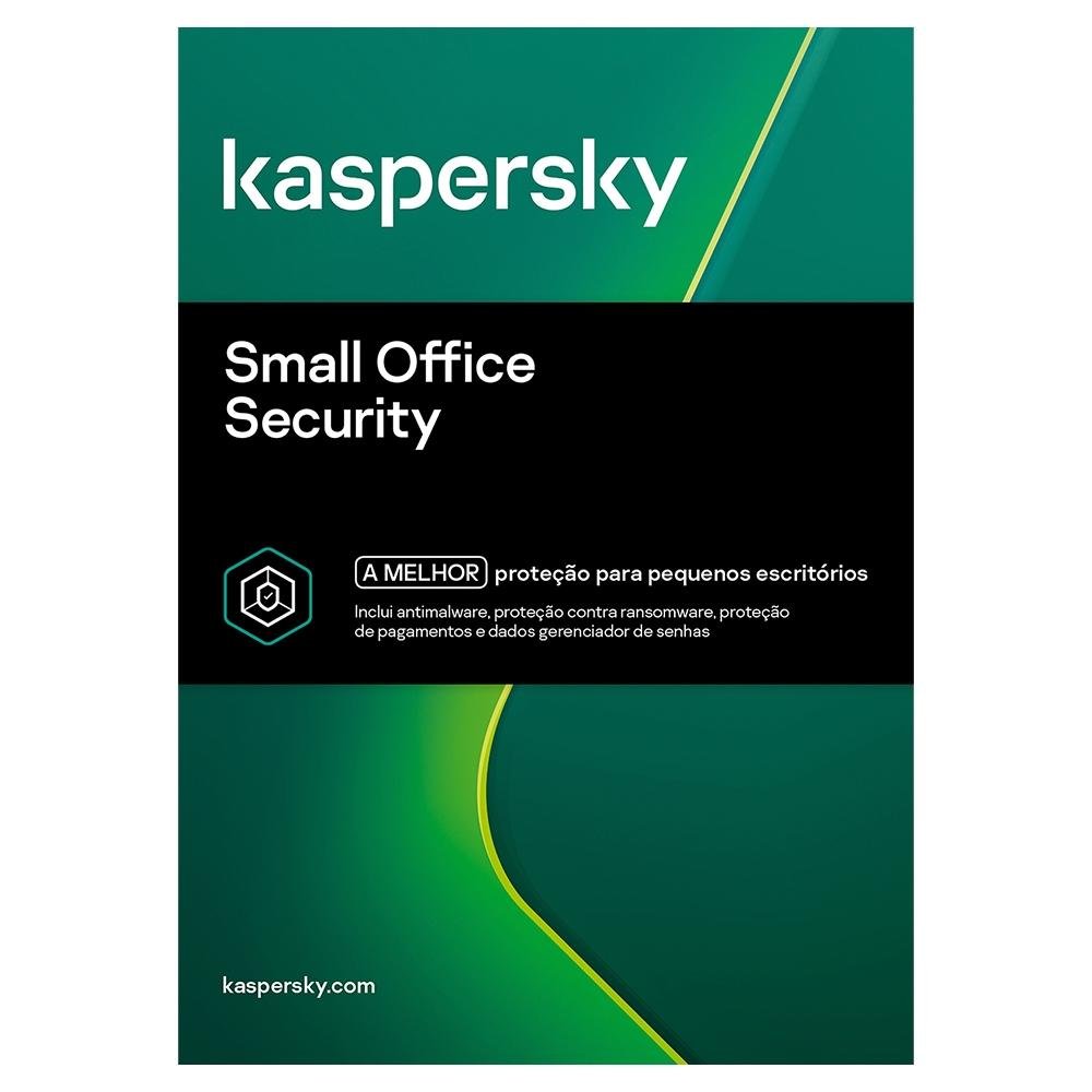 Kaspersky Small Office Security 25 usuários 50 dispositivos + 3 Server - 3 anos - KL4541KDPTS