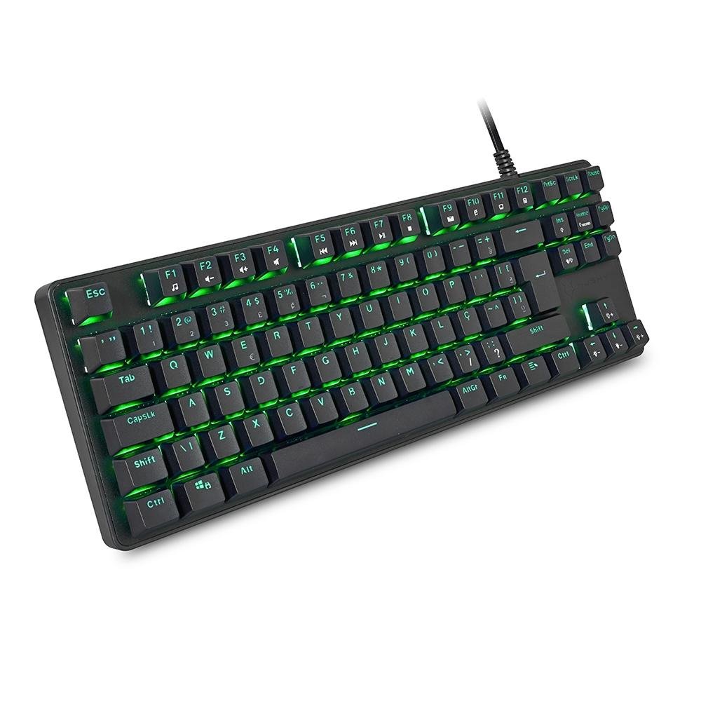 Imagem 3 de 7 do produto Kit Gamer Husky Gaming Snow - Teclado Mecânico RGB, Switch Outemu Red + Mouse, 7 Botões, 10.000 DPI, Preto  - HGME001