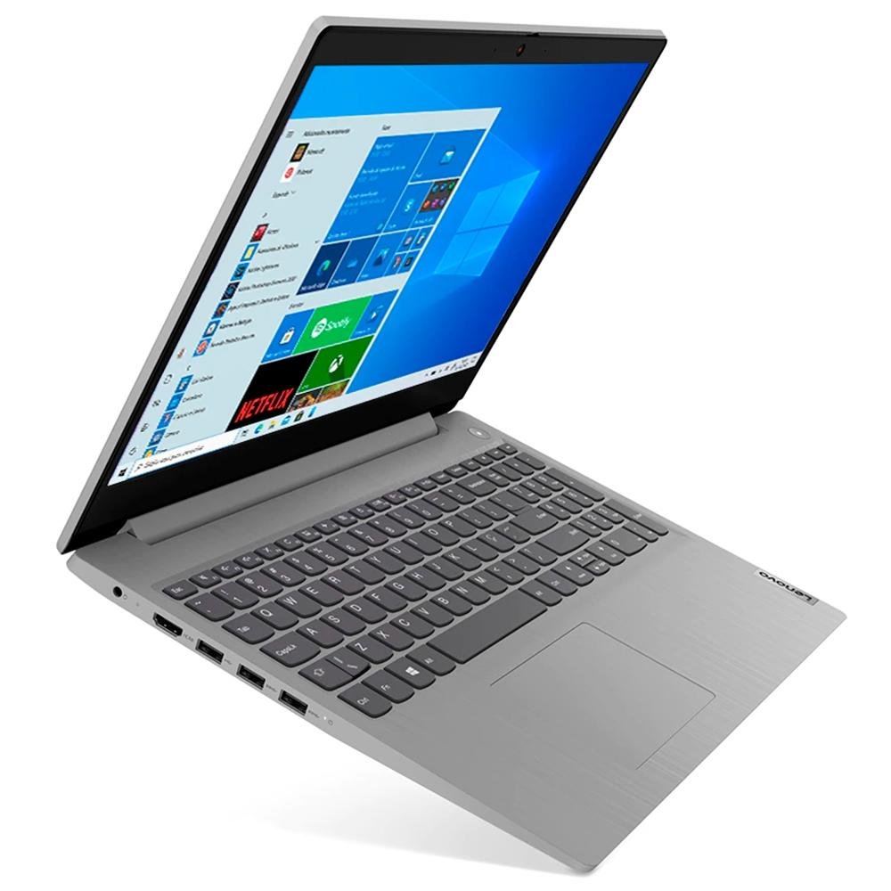 Imagem 14 de 14 do produto Notebook Lenovo Ultrafino Ideapad S145, Ryzen 5-3500U, 8GB, 256GB SSD M.2 NVM4e, 15.6", Dolby Audio, Win10 Home, Prata - 81V70008BR