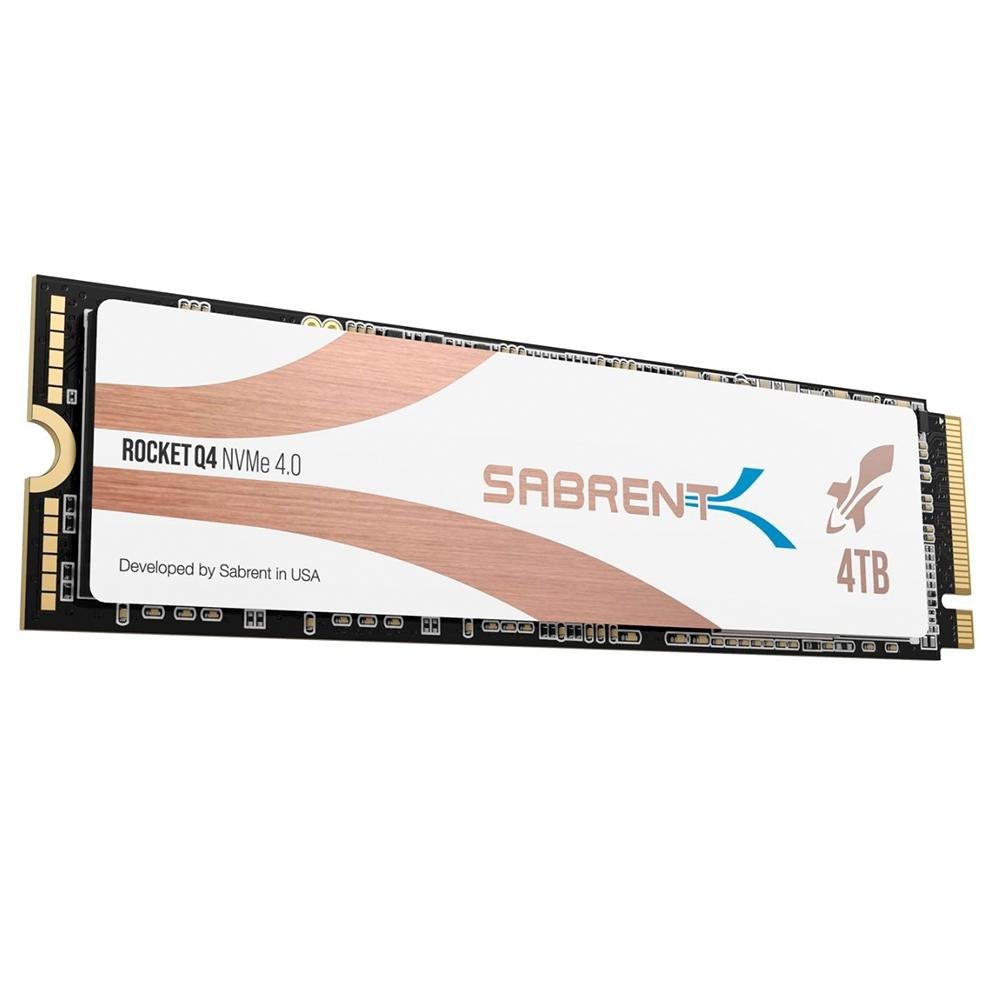 SSD Sabrent Rocket Q4, 4TB, M.2 2280 NVMe/PCIe, Leitura