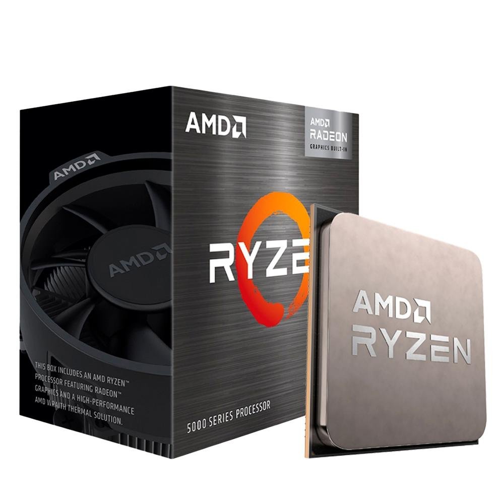 Processador AMD Ryzen 7 5700G, 3.8GHz (4.6GHz Max Turbo), Cache 20MB, 8 Núcleos, 16 Threads, AM4, Com Vídeo Integrado - 100-100000263BOX - view 3