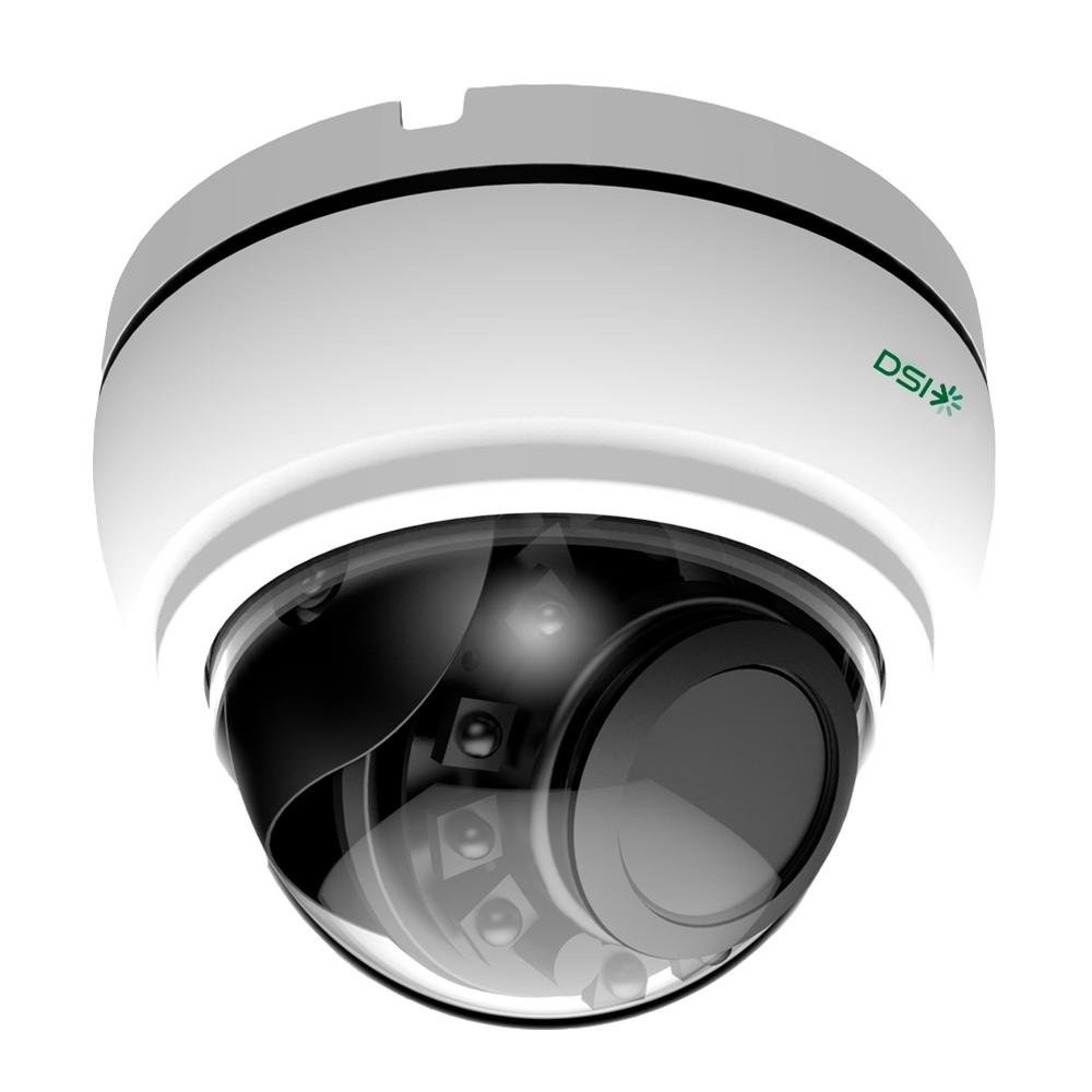 Câmera de Seguranca DSI Dome, 4 em 1, Multi Tecnologias, IR20, Full HD, 1080p, Branco - DPV-22812IR - view 2