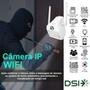 Câmera de Segurança DSI Dome Digital, Wi-fi, 1080P, Áudio bidirecional, Branco - AC02