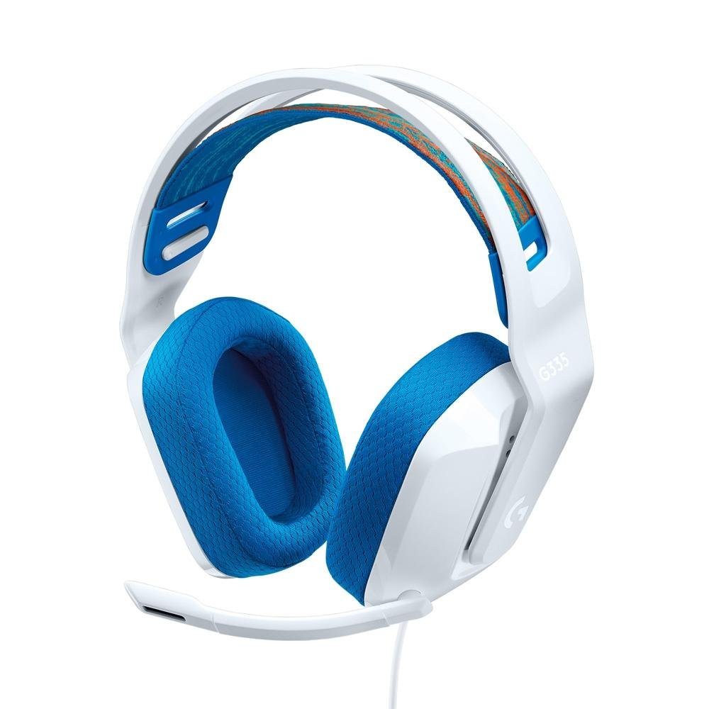 Headset Gamer Logitech G335 35mm Driver 40mm Arco Ajustável em Promoção