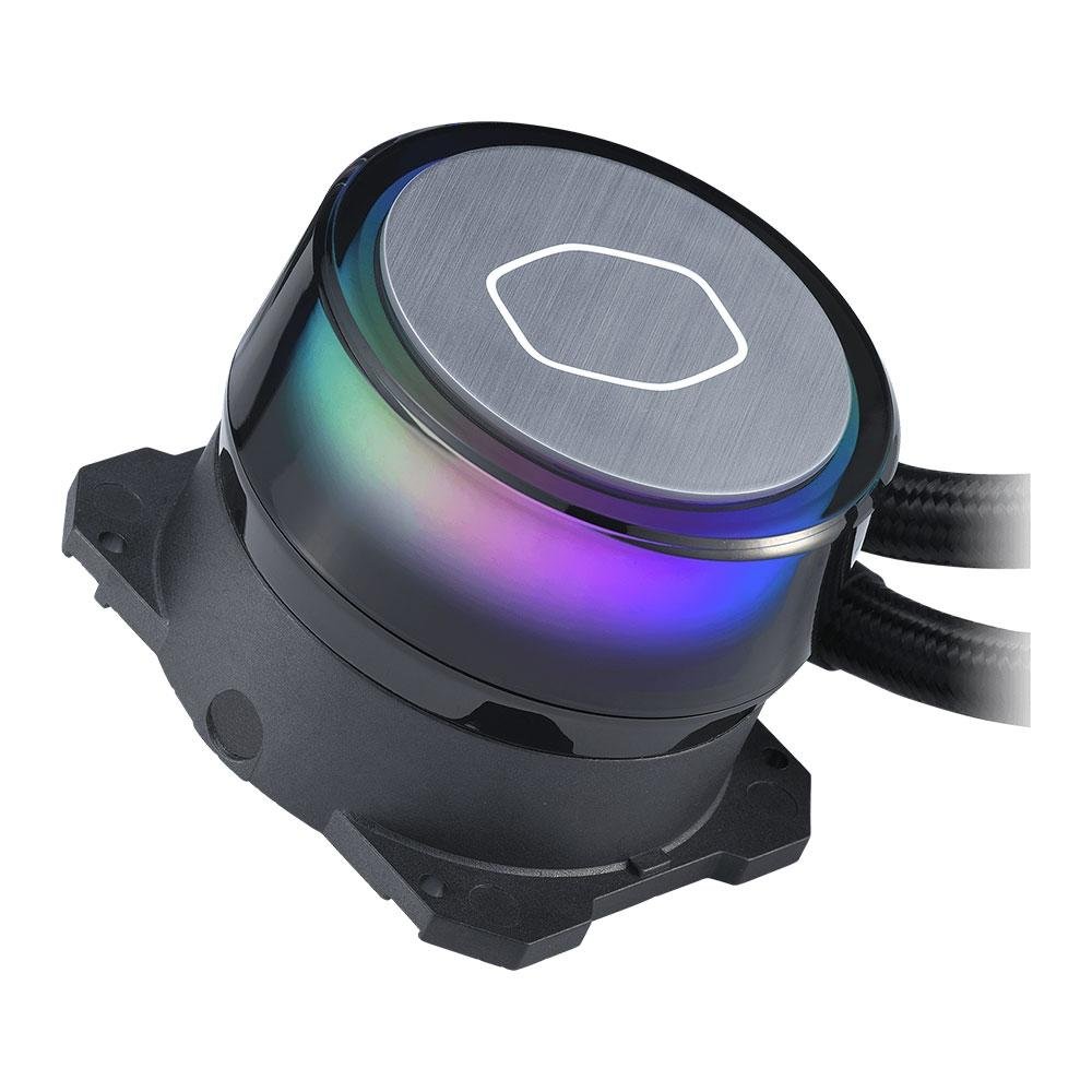 Water Cooler Cooler Master MasterLiquid ML240 Illussion, ARGB, 240mm, AMD/Intel, Preto - MLX-D24M-A18P2-R1 Water Cooler Cooler Master MasterLiquid ML240 Illussion, ARGB, 240mm, AMD/Intel, Preto - MLX-D24M-A18P2-R1